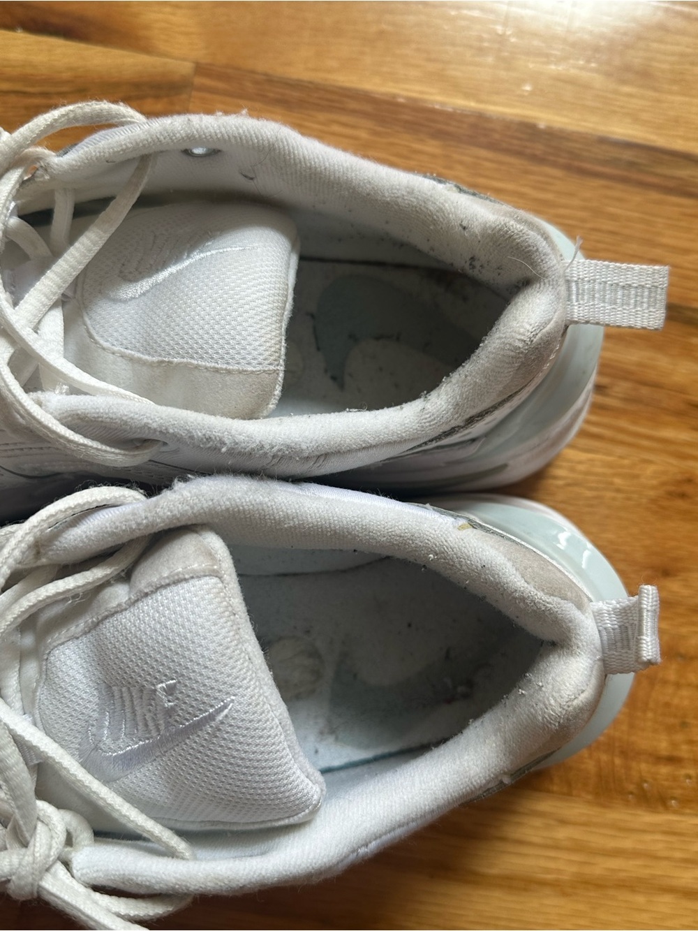 Nike White Leather Sneakers - Picture 3 of 7